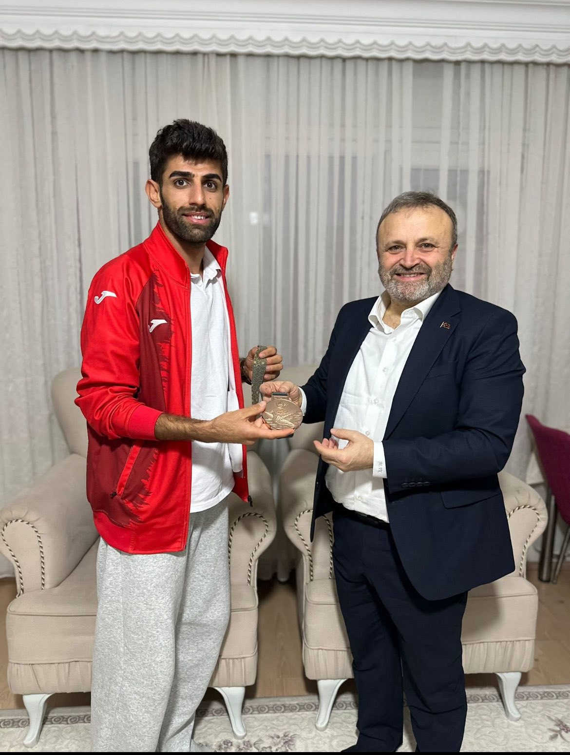 İşitme Engelli Milli Sporcumuz Murat Ekinci’yi Ziyaret