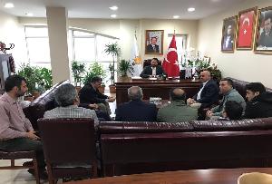 Diyarbakır'lı hemşerilerimizin ilçe başkanımıza hayırlı olsun ziyareti..