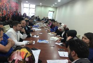  Yönetim kurulu Üyelerimizle Haftalık  toplantımızı gerçekleştiriyoruz.