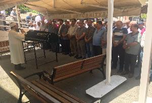 Emekli Polis Memuru Metin Topaç Beyin Cenazesine Katılım..