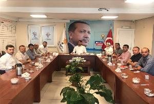 İlçe Başkanımızın Katılımıyla ilçe Yürütme Toplantısını  Gerçekleştirdik..