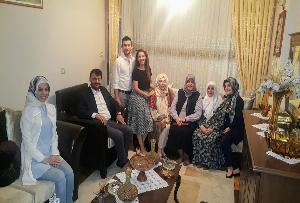  Hac ibadetini Yerine Getiren Sırma Engel Hanfendiyi Ziyaret Ettik.