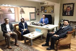 Mahalle Başkanlarımızı İş Yerlerinde Ziyarette Bulunduk.