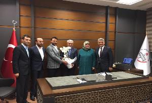  İlçe Milli Eğitim Müdürümüz Ali Yeşilyurt’u Ziyarette Ettik.