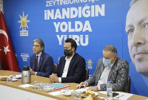 Milletvekilimiz Mustafa Demir'in Katılımıyla Yönetim Kurulu Toplantısı