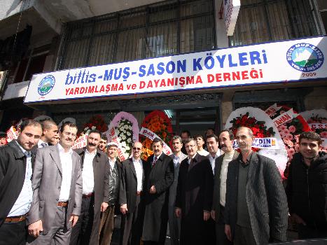 BİTLİS MUŞ SASON KÖYLERİ YARD. VE DAY. DERNEĞİ ZİYARETİ