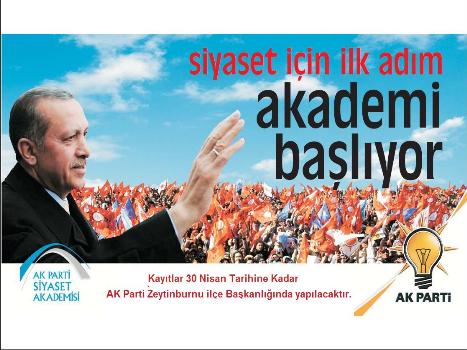 SİYASET İÇİN İLK ADIM AKADEMİ BAŞLIYOR